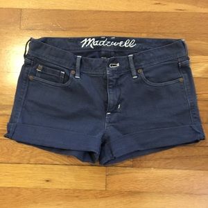 Madewell Cornflower Blue Shorts Sz 28